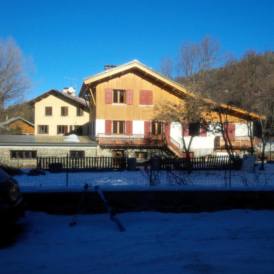 Appartement En Duplex Dans Un Chalet Typique Valloire Bagian luar foto