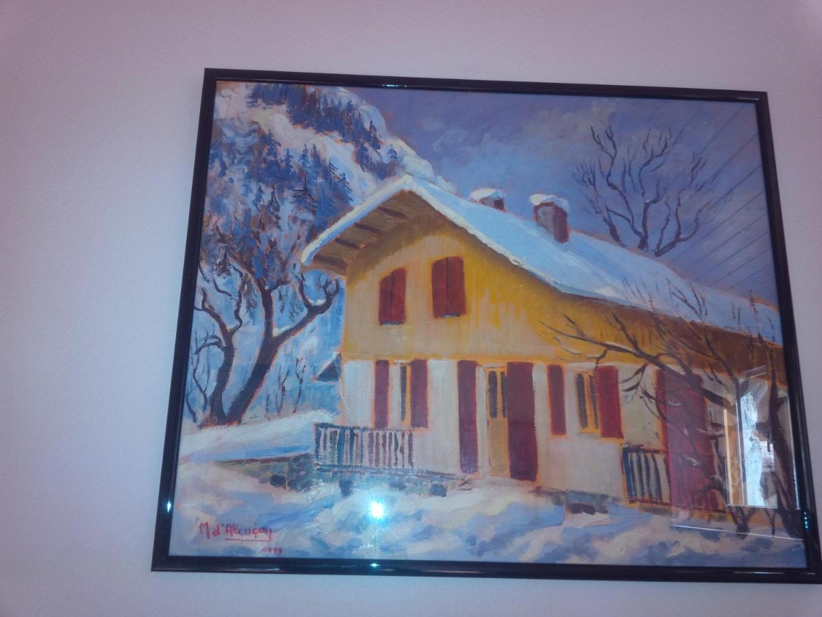 Appartement En Duplex Dans Un Chalet Typique Valloire Bagian luar foto